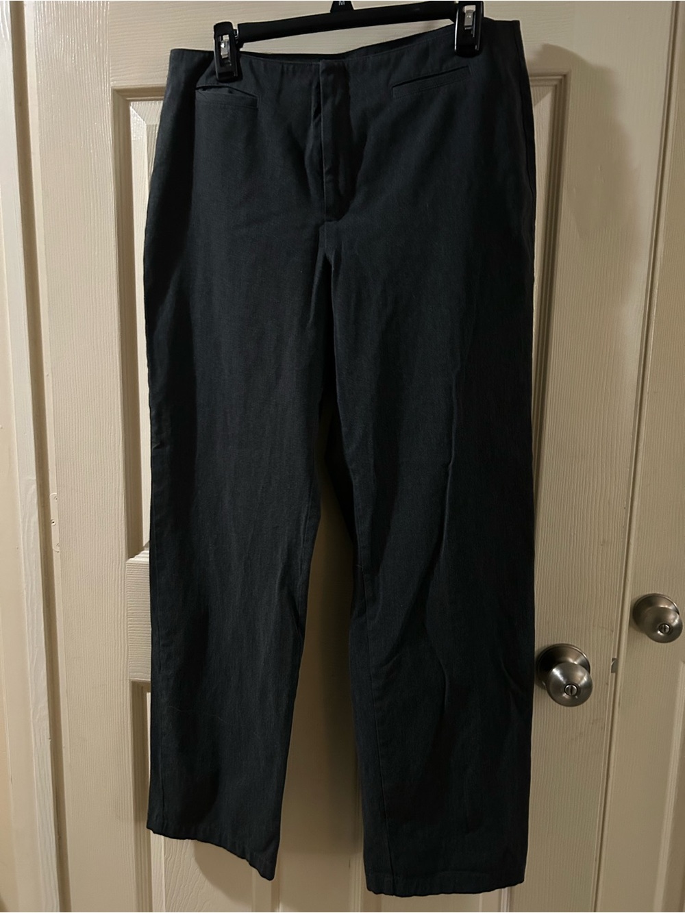 Dockers Black Women Dress Pants - Straight Leg